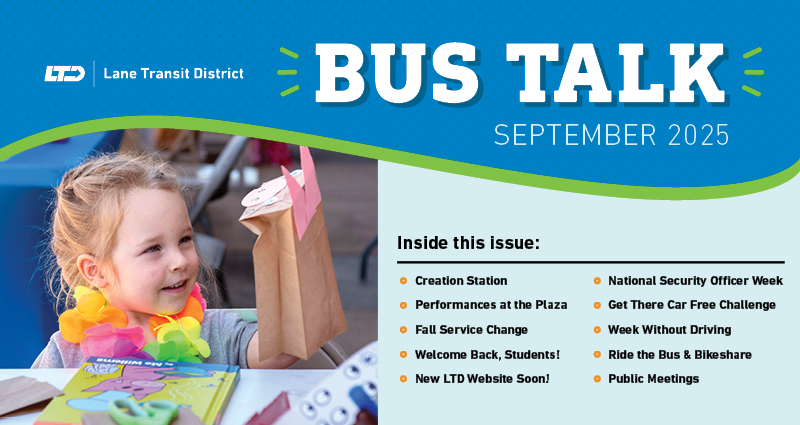 September Bus Talk Header