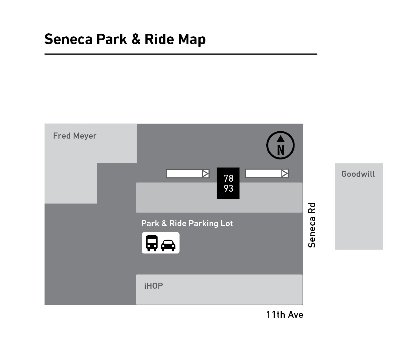2023-02-Seneca ParkRide Map