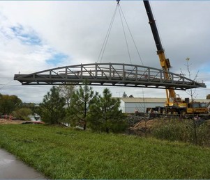 Buck Street Bridge Installation