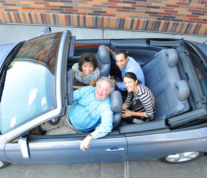 carpool with four people