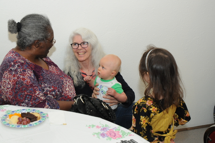 Deloris Wilson at reception Deloris Wilson at reception