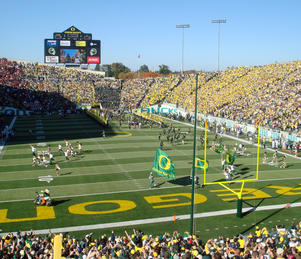 Inside Autzen Stadium