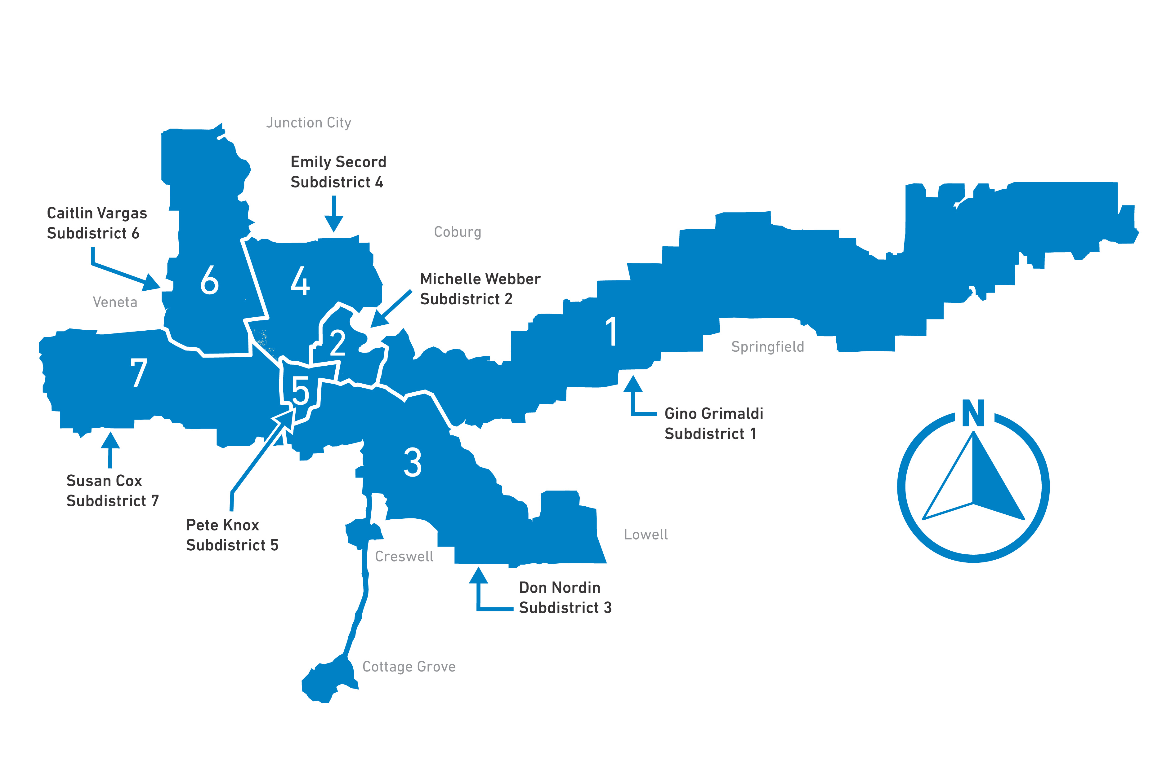Subdistrict Map-Blue-Boundries