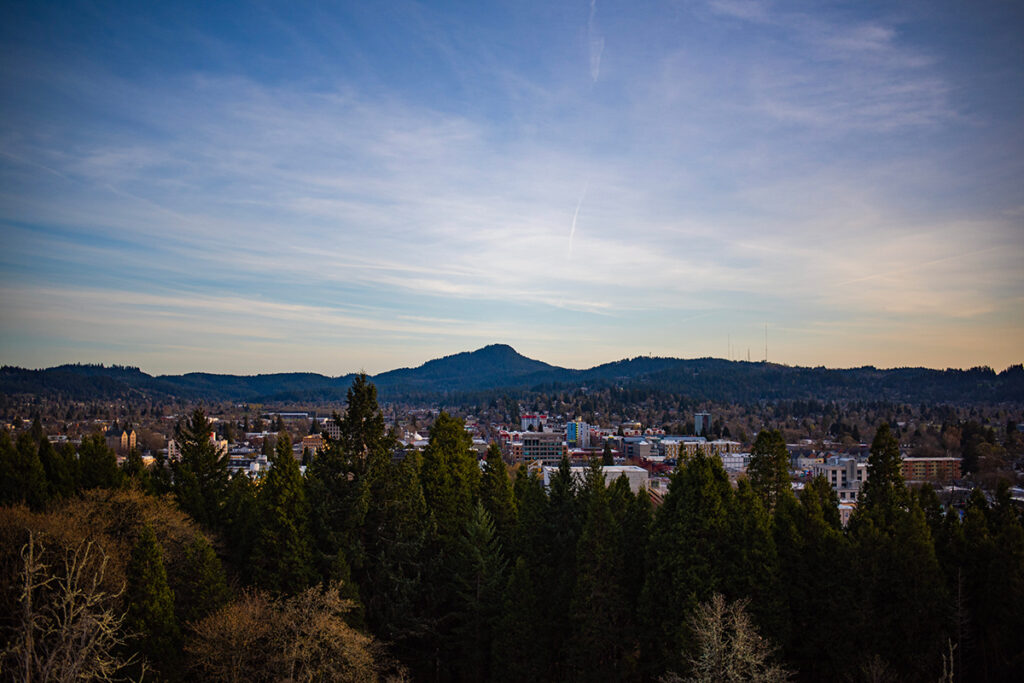 lane county scenic shot