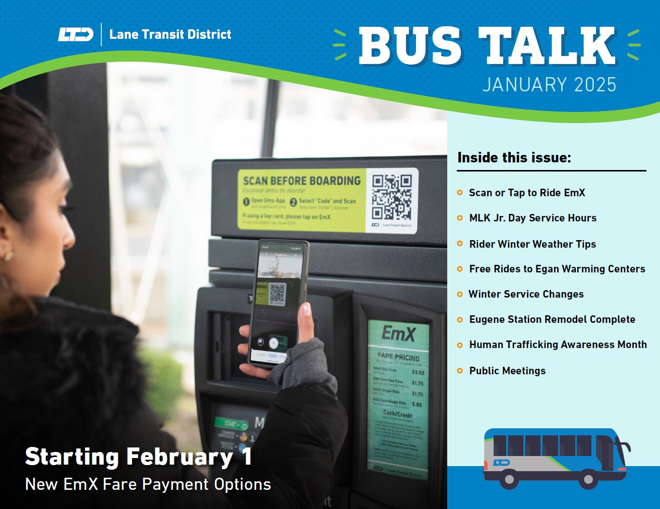 January 2025 Bus Talk Newsletter