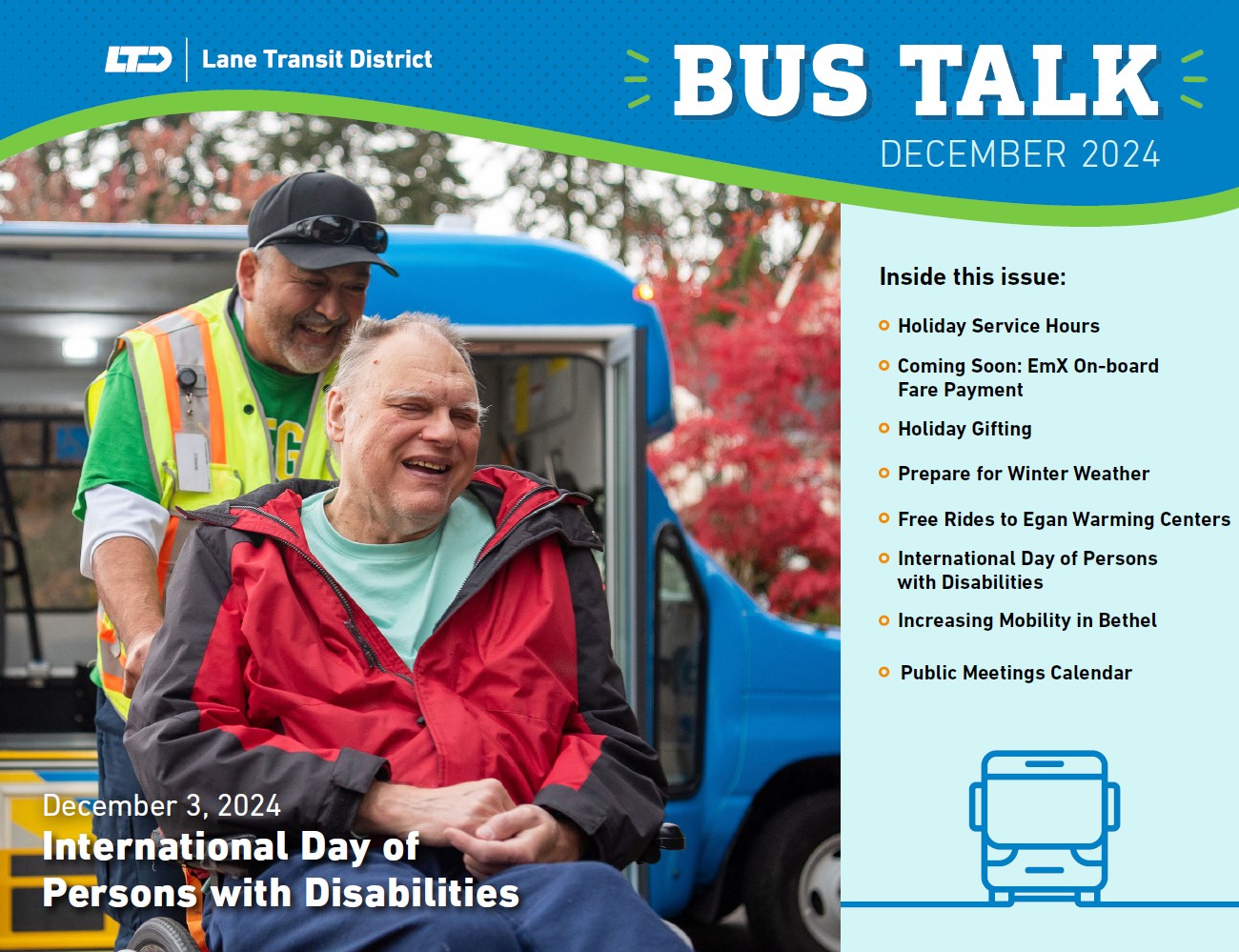December 2024 Bus Talk Newsletter